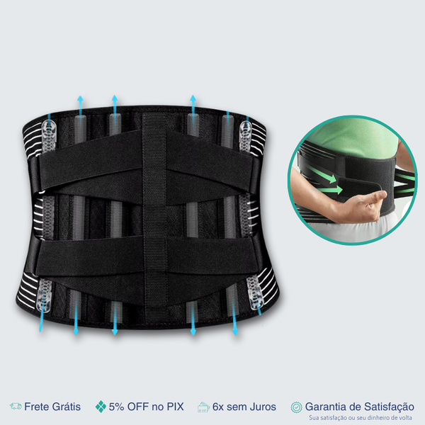 Cinta Ortopédica Suporte para Quadril e Coluna